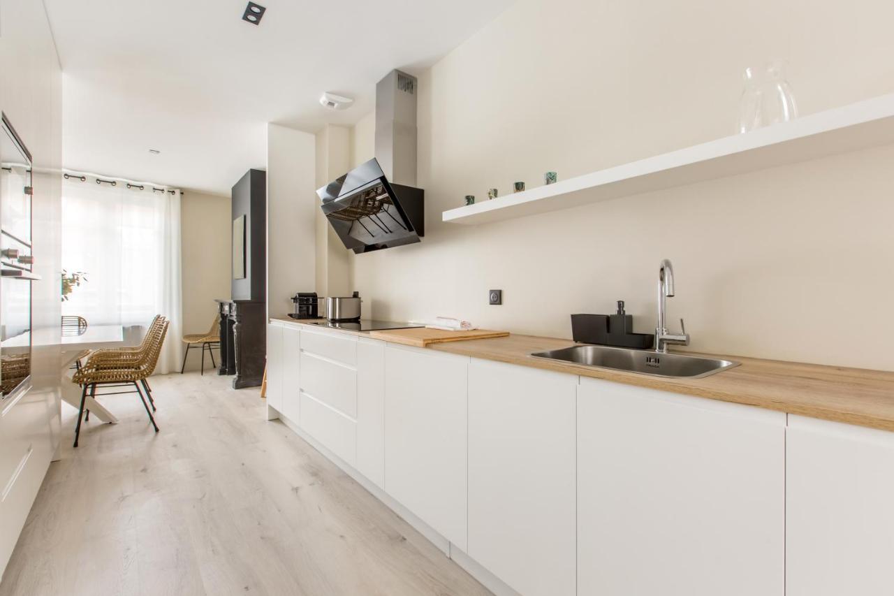 Appartement Spacieux Et Moderne 4 Chambres A 5Mn A Pieds Republique Lille Ngoại thất bức ảnh