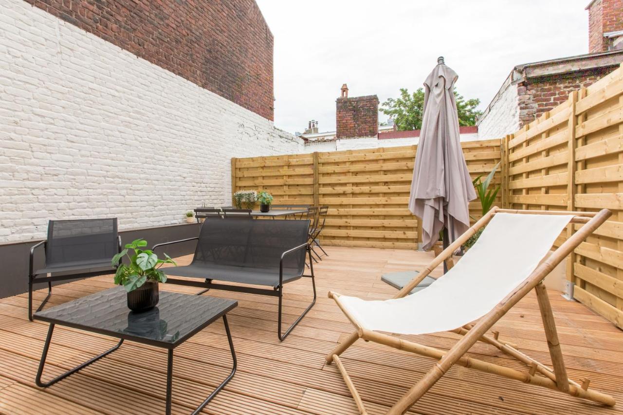 Appartement Spacieux Et Moderne 4 Chambres A 5Mn A Pieds Republique Lille Ngoại thất bức ảnh