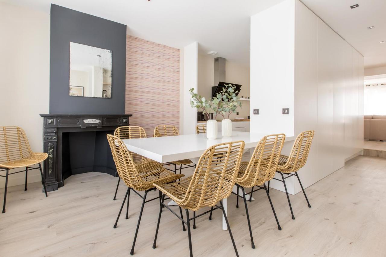 Appartement Spacieux Et Moderne 4 Chambres A 5Mn A Pieds Republique Lille Ngoại thất bức ảnh